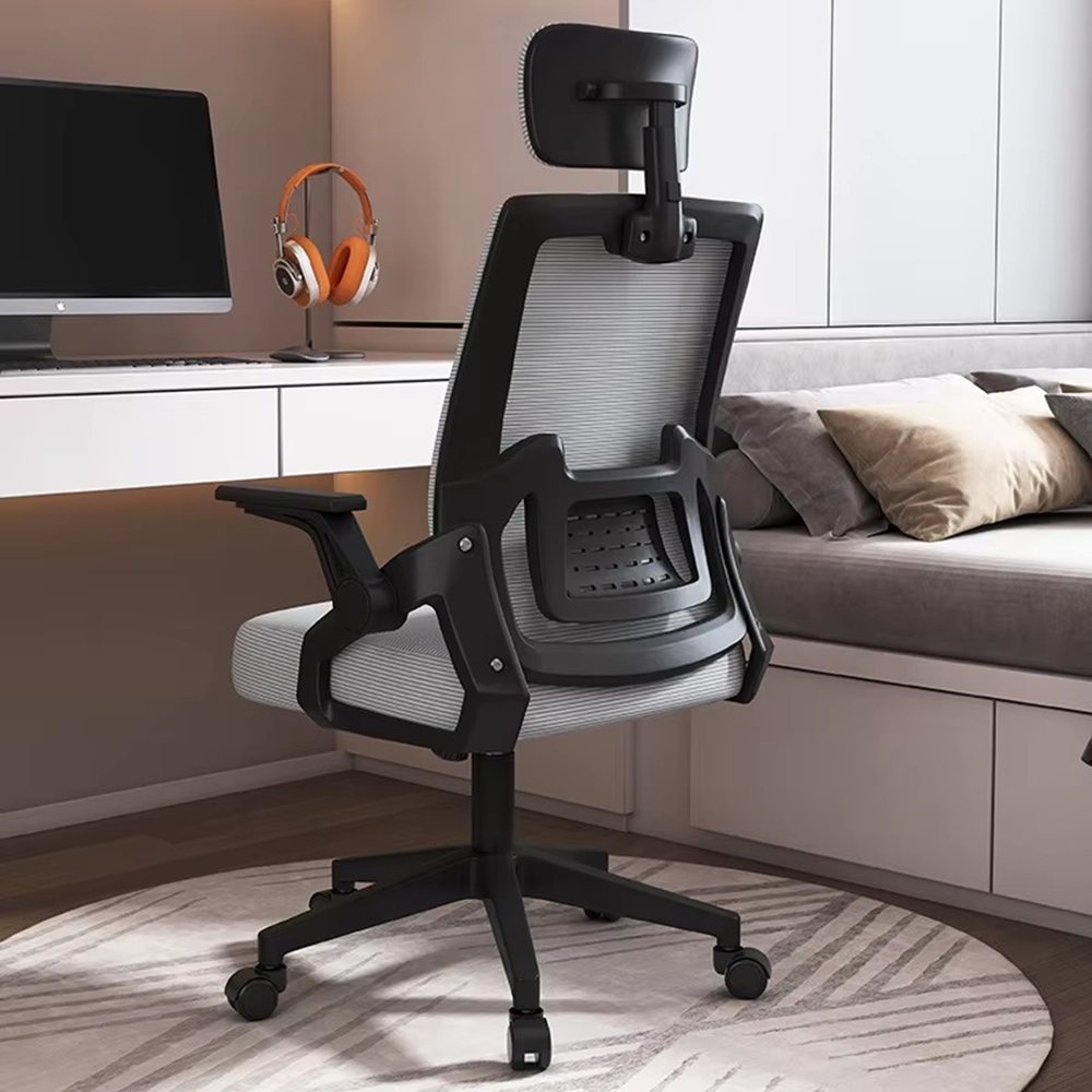 Ofis Yönetici Çalışma Koltuğu Başlıklı Modern 2024 Siyah-Silver
