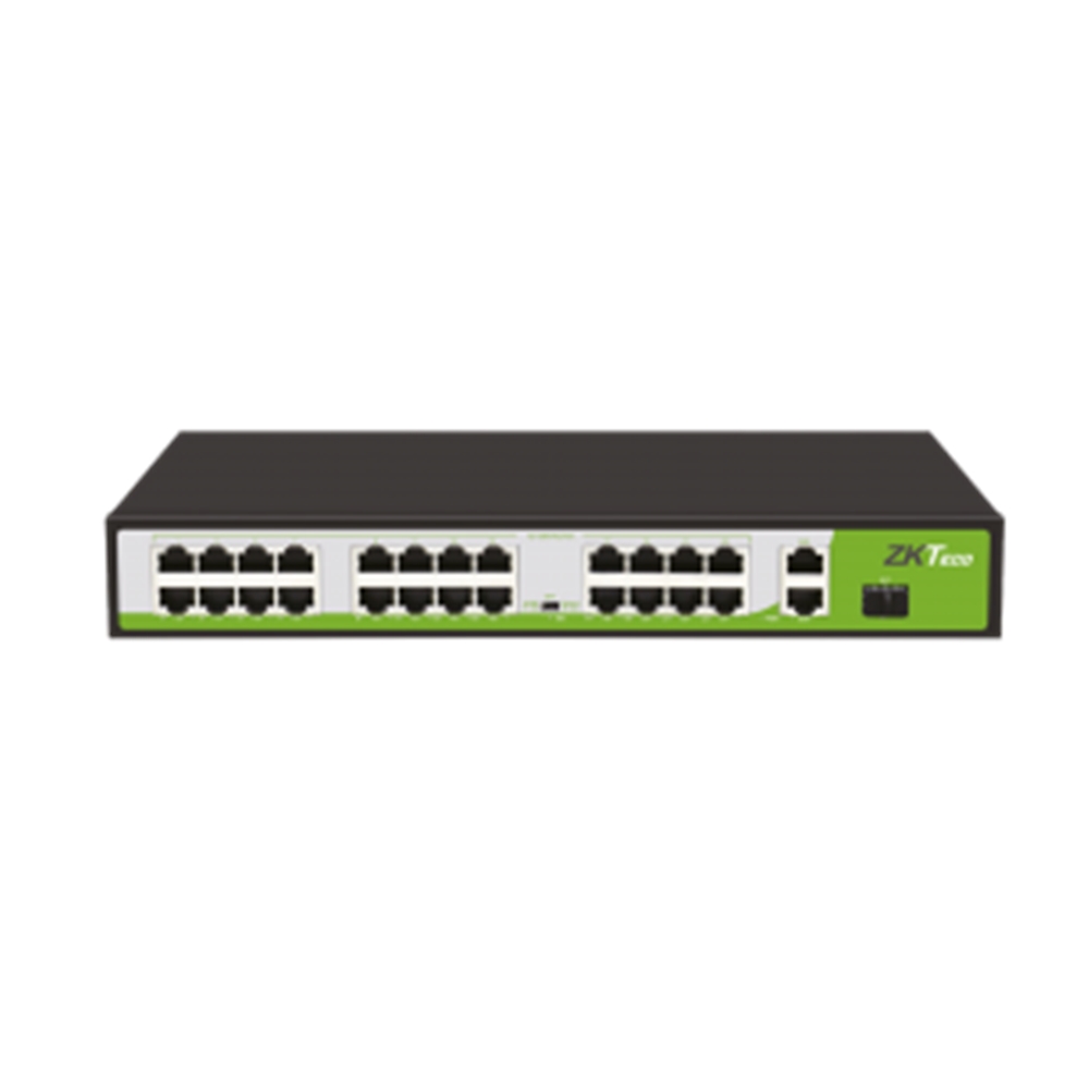 Zkteco 24 Port Poe Switch