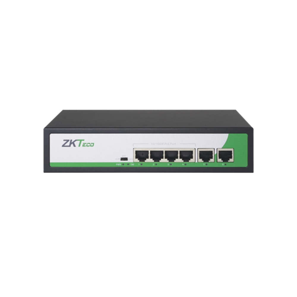 Zkteco 4 Port Poe Switch