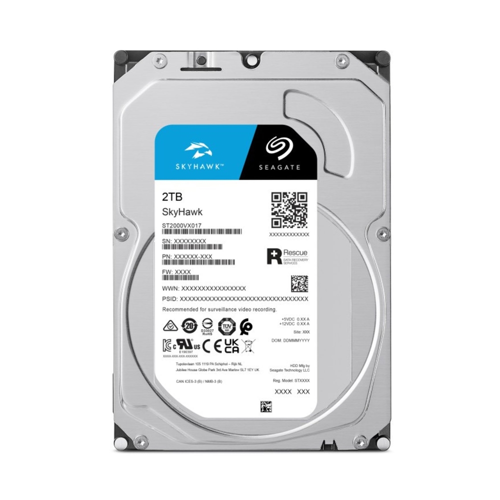 Seagate Skyhawk 3.5″ 2TB SATA3 Hard Drive