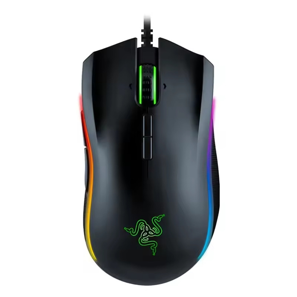 Razer Mamba Elite Performance 5G 16000 DPI Office Silent RGB Laptop Pc Mous Ergonomic Gamer Wired Computer Gaming Mouse