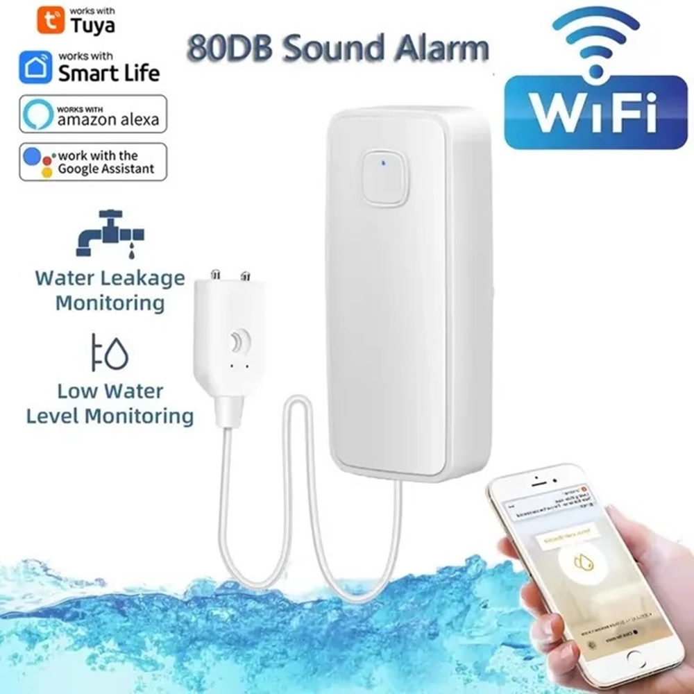Tuya WiFi Water Leak and Overflow Detector