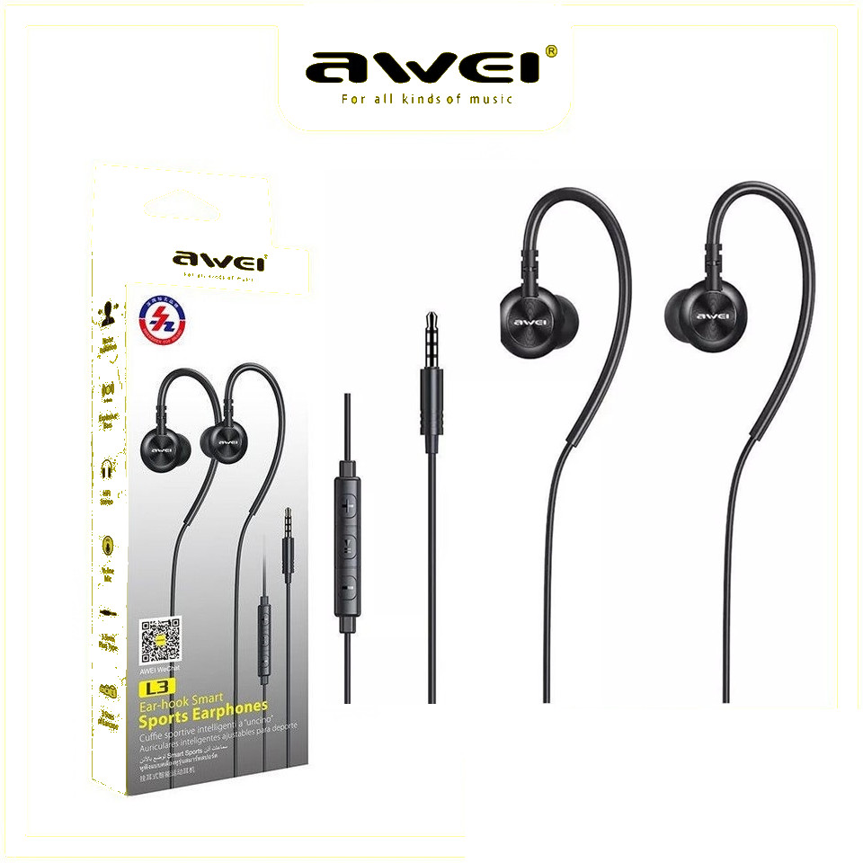 AWEI L3 3.5 mm Sports Earphones