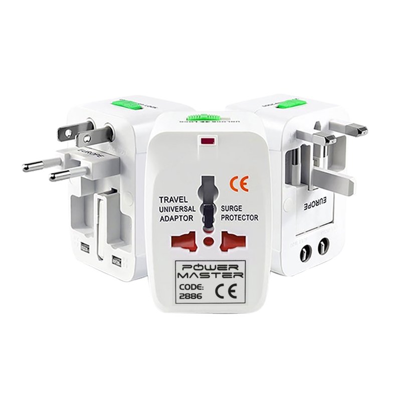 Powermaster Çoklu Priz Seyahat Adaptör