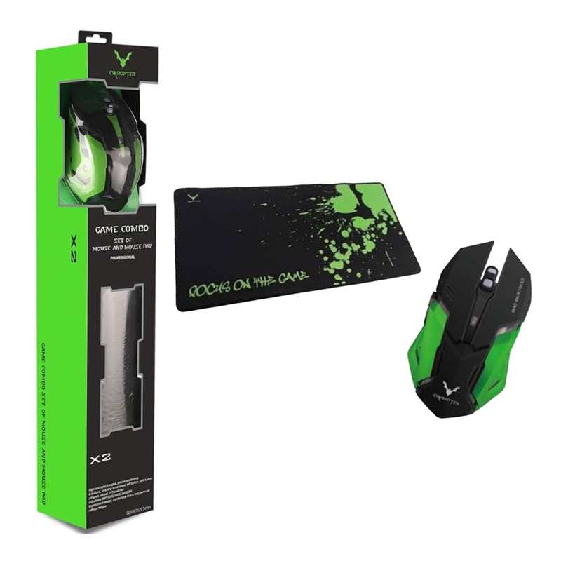 Wesdar X2 Gaming Mouse and Mouse Pad