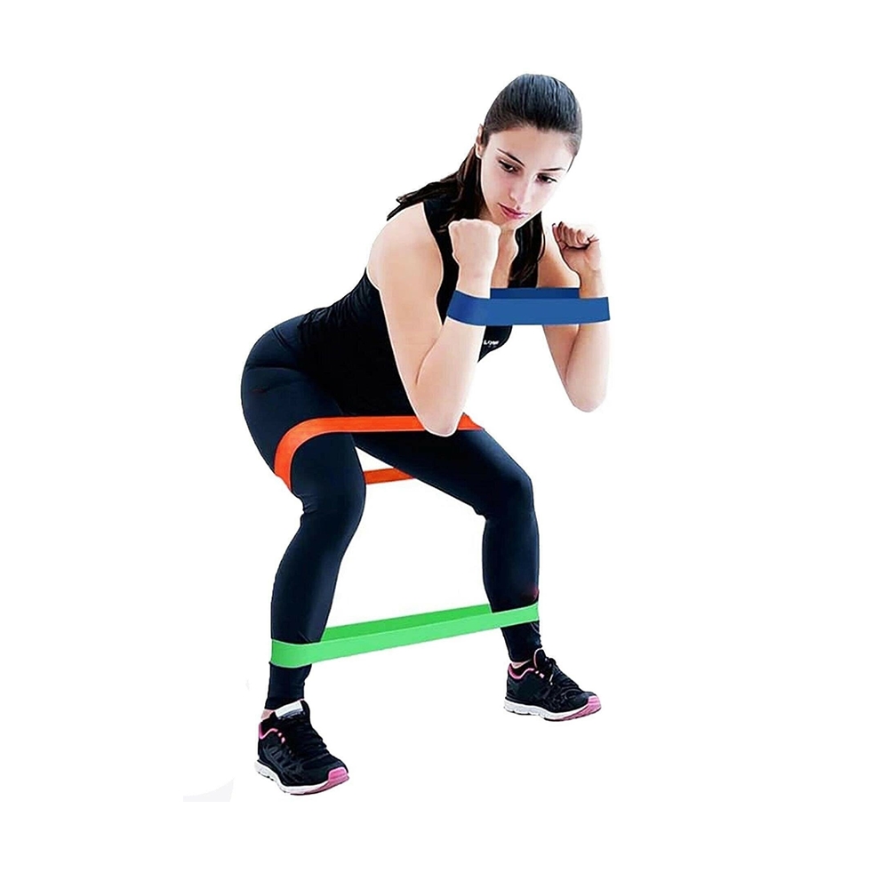Pilates Squat Aerobik Spor Egzersiz Direnç Lastiği