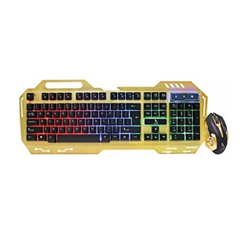 Polygold PG-8014 Illuminated Gaming Keyboard and Mouse Set