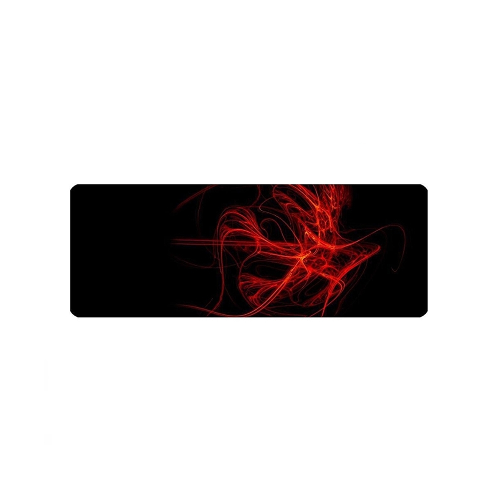Red Line 70×30 cm Stitched Non-Slip Speed Mouse Pad