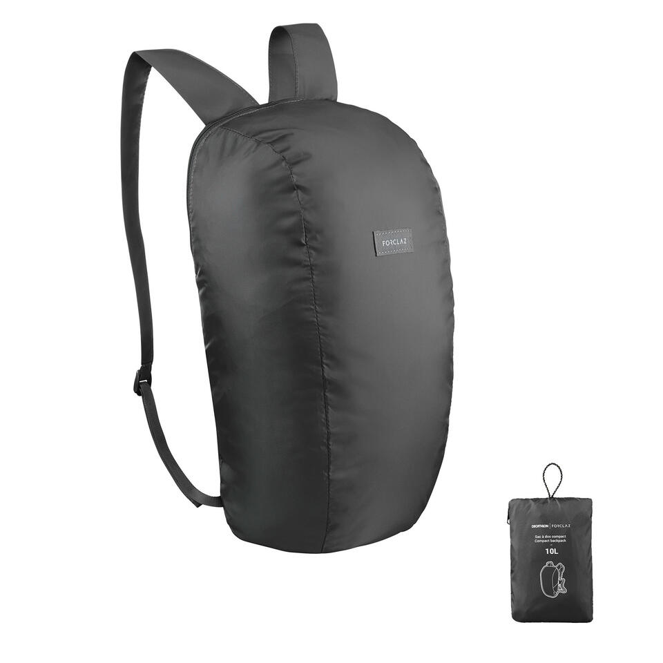 Forclaz Sırt Çantası – 10 Litre – Siyah – Seyahat