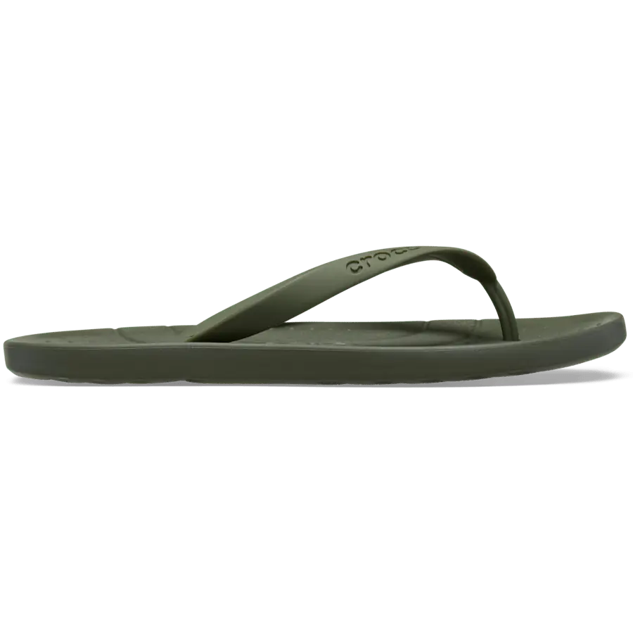 Crocs Flip Kadın Haki Parmak Arası Terlik
