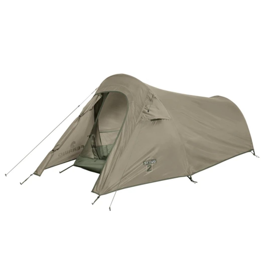 Ferrino Sling 2 İki Kişilik Trekking Çadırı - Kum Rengi