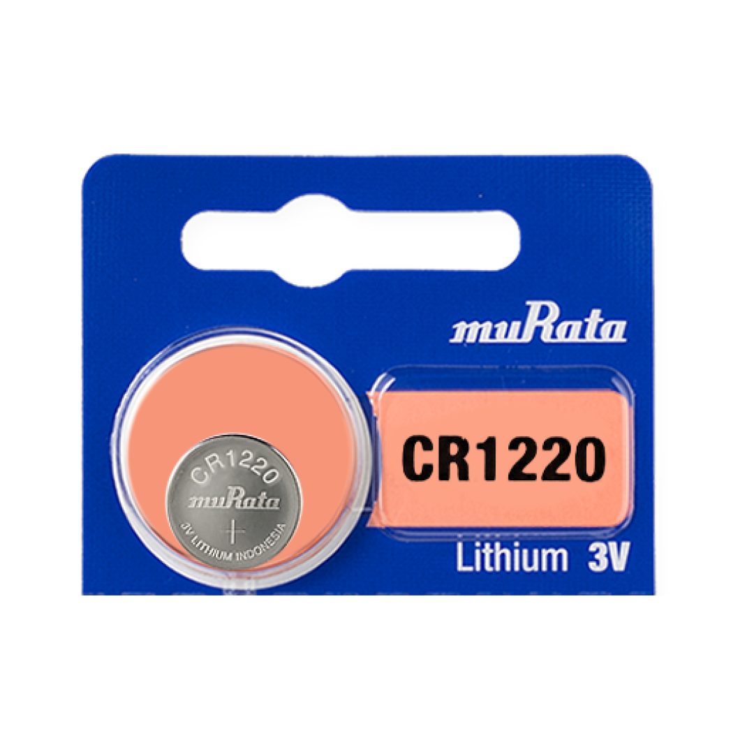Murata CR1220 3V Lityum Düğme Pil