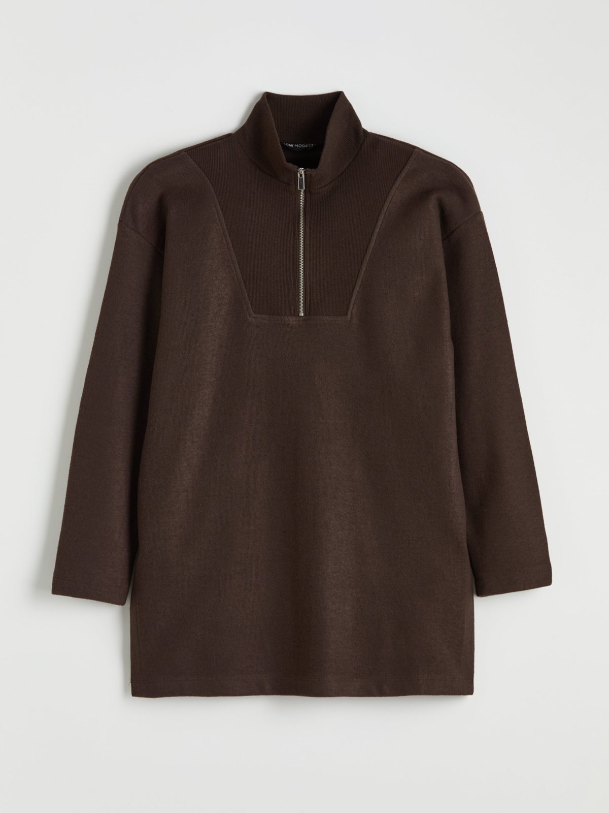 Kadın Sweatshirt S6IH72Z8 KOYU KAHVERENGİ