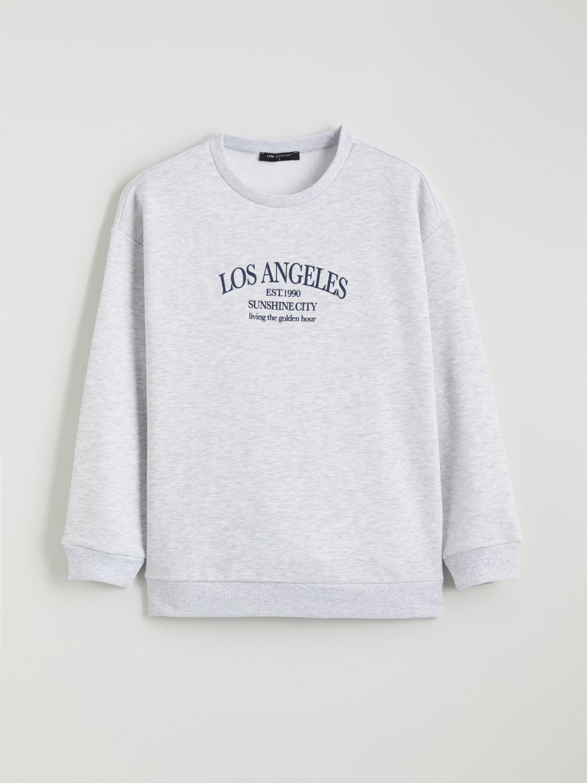 Sweatshirt GRİ MELANJ