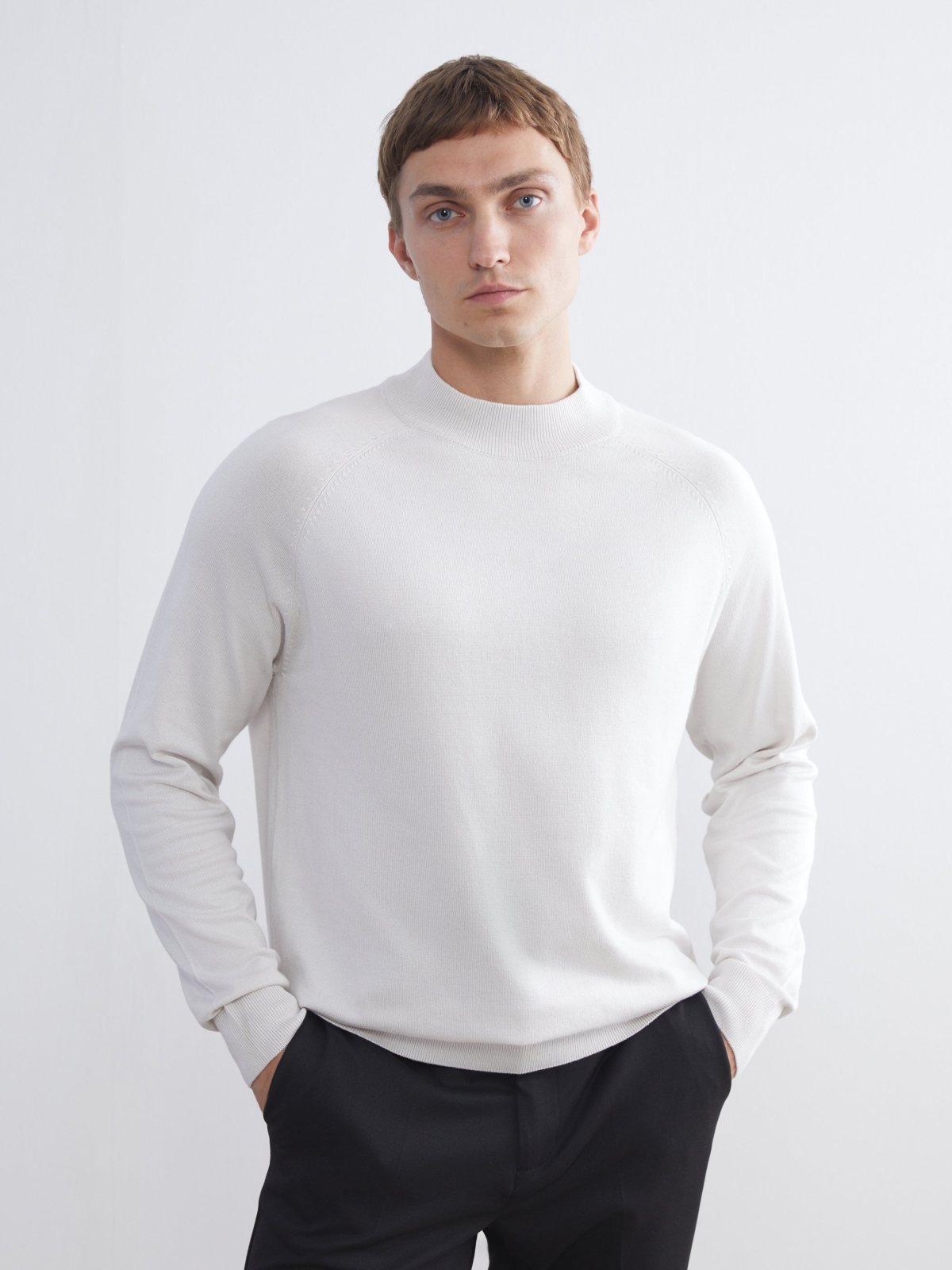 LC Waikiki Men's Stone-Colour Sweater