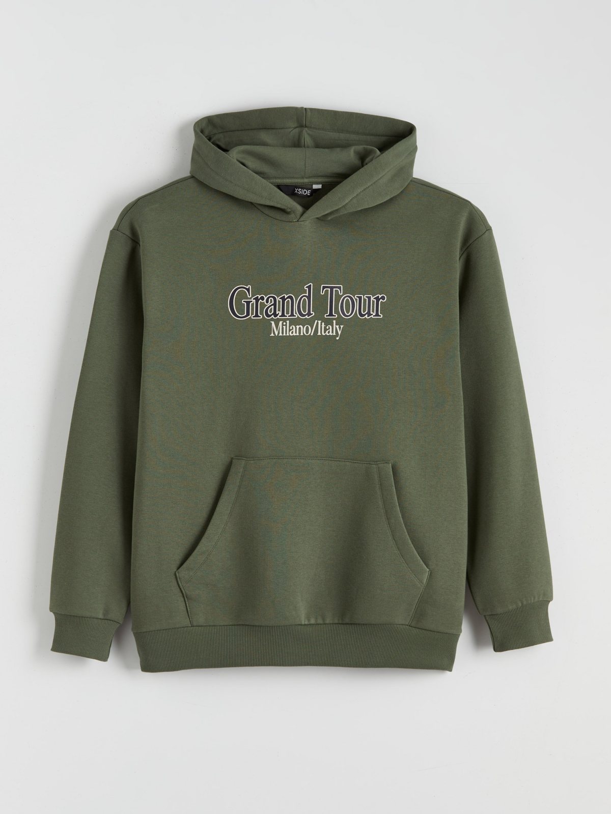 Sweatshirt MAT MAVİ - Hoodie AÇIK HAKİ