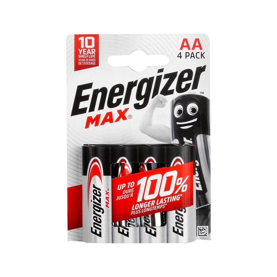 Батарейки Energizer Max AA, 4 шт.
