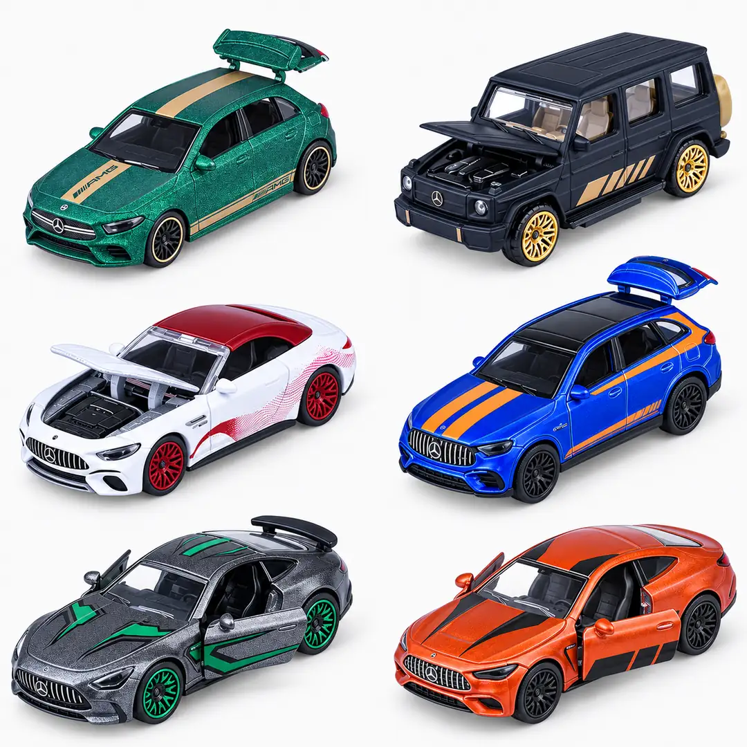 Majorette Mercedes-AMG Deluxe, металлическая игрушечная машина, серия Special – 7,5 см