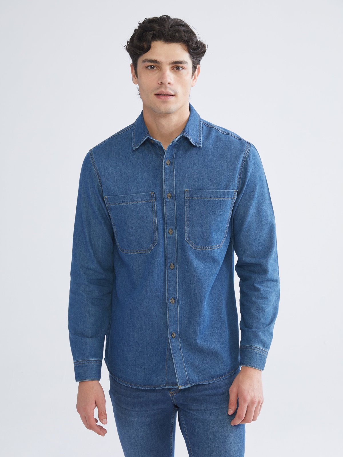 LC Waikiki KOYU RODEO Denim Shirt 5935398