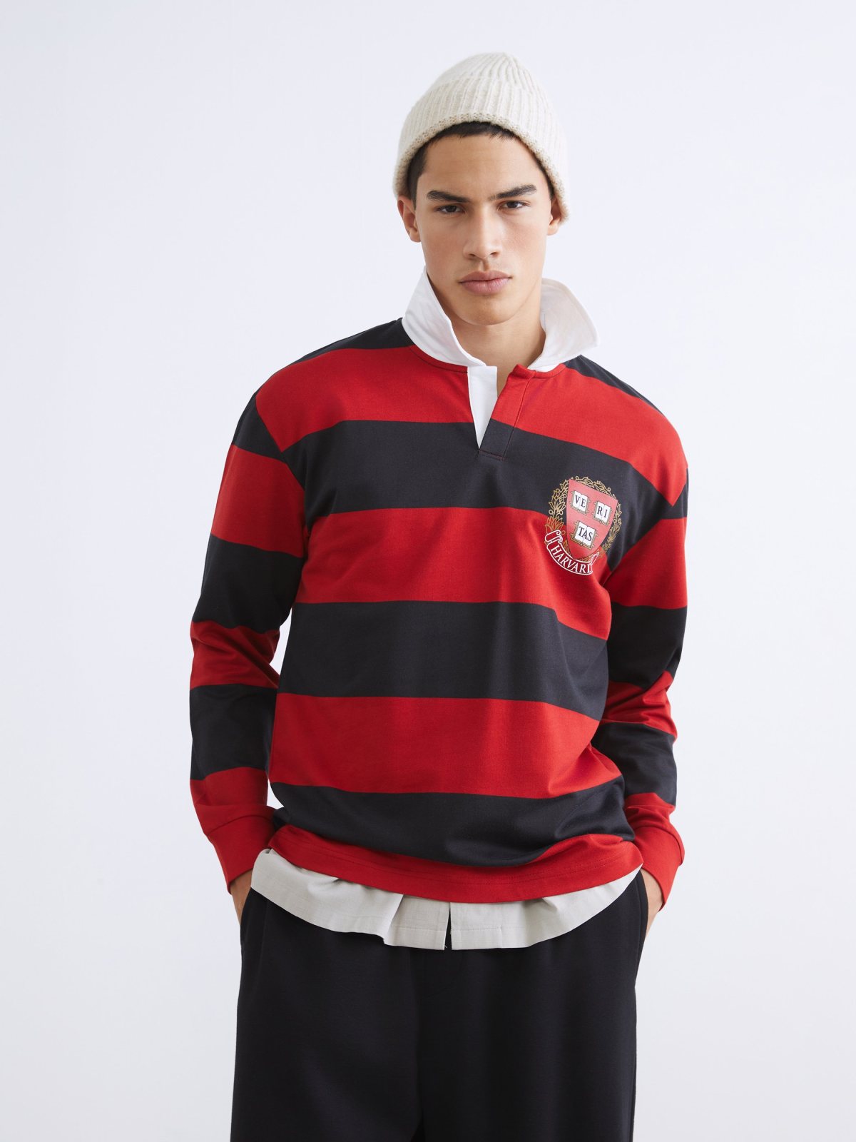 Sweatshirt KIRMIZI ÇİZGİLİ