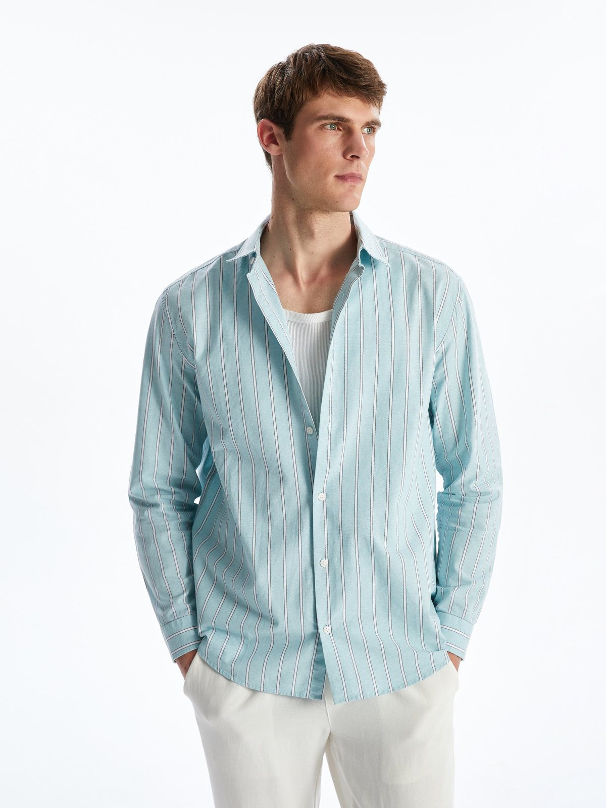 LC Waikiki Green Men’s Shirt