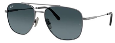 Ray-Ban RB8097 Güneş Gözlüğü Gümüş 165/S3 Polarize