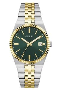 Guess GUGW1153G4 Men's Watch, Silver/Gold