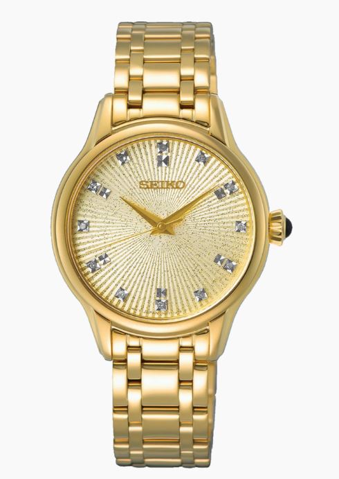 Seiko SRZ552P Kol Saati Altın