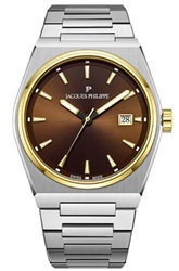 Jacques Philippe JPQGS427356 мужские наручные часы, серебристые