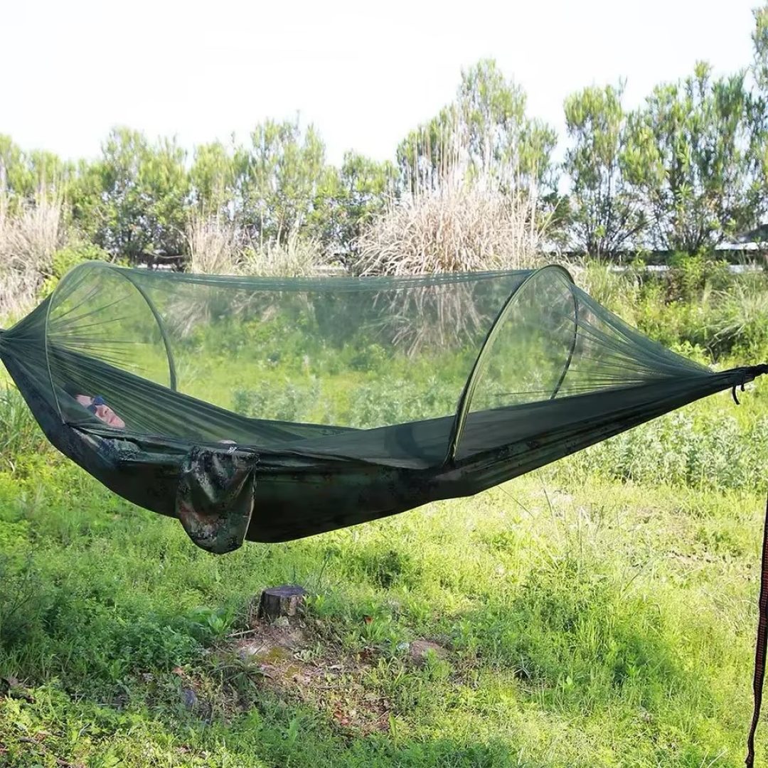 Exent 6264950538 Pop-up Camping Hammock with Mosquito Net