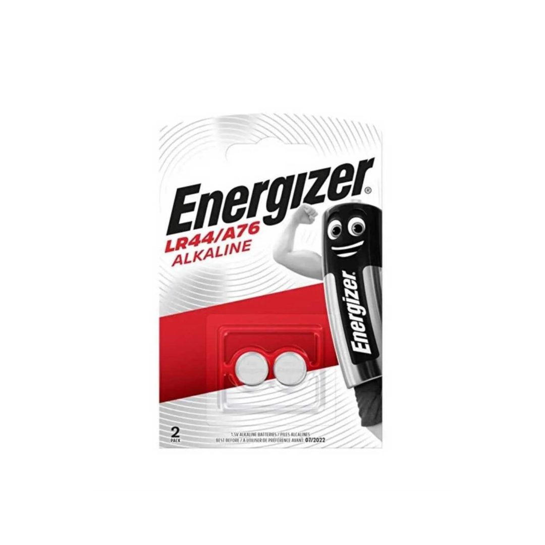 Energizer LR44 A76 Alkaline Batteries, 2-Pack Blister