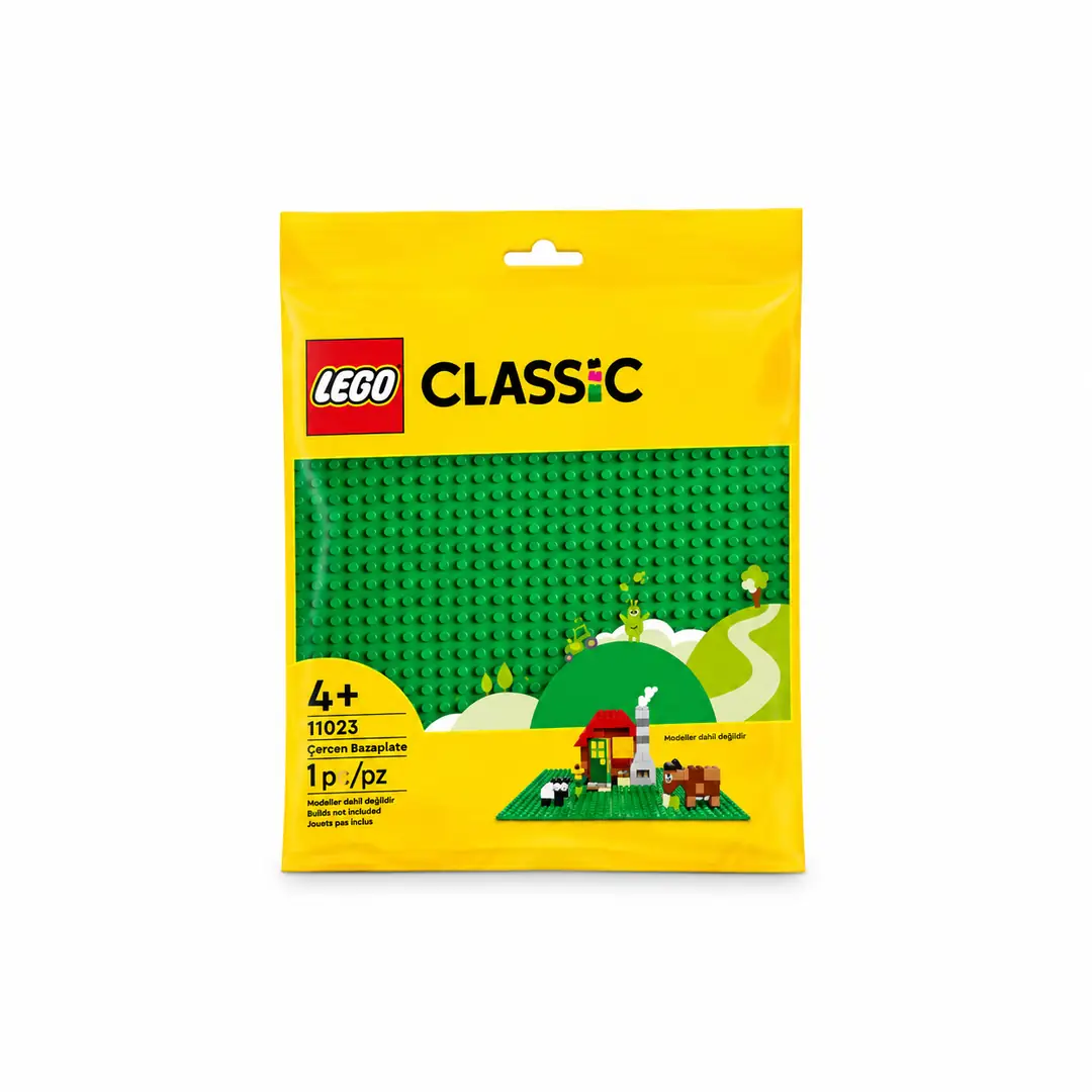 LEGO Classic 11023 Yeşil Yapım Zemini – 32x32 Taban Plakası