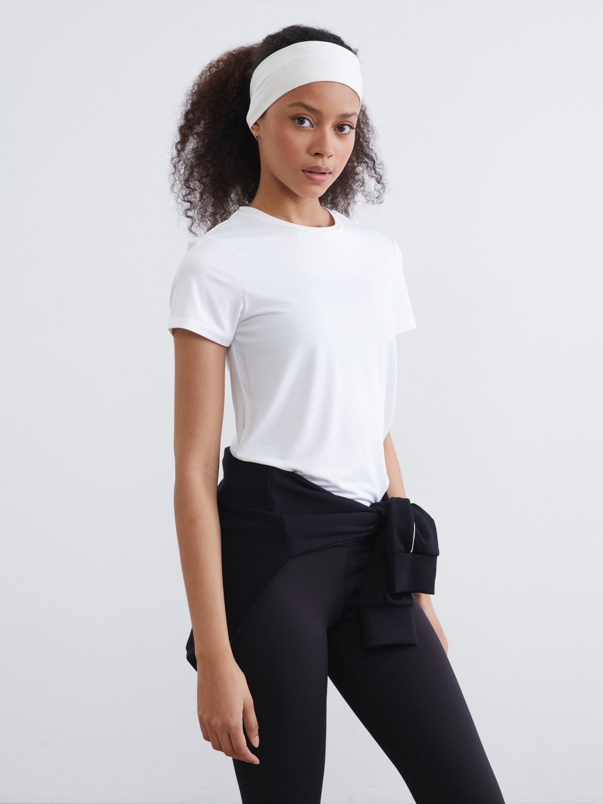 Kadın T-Shirt W69902Z8 BUXE BEYAZI