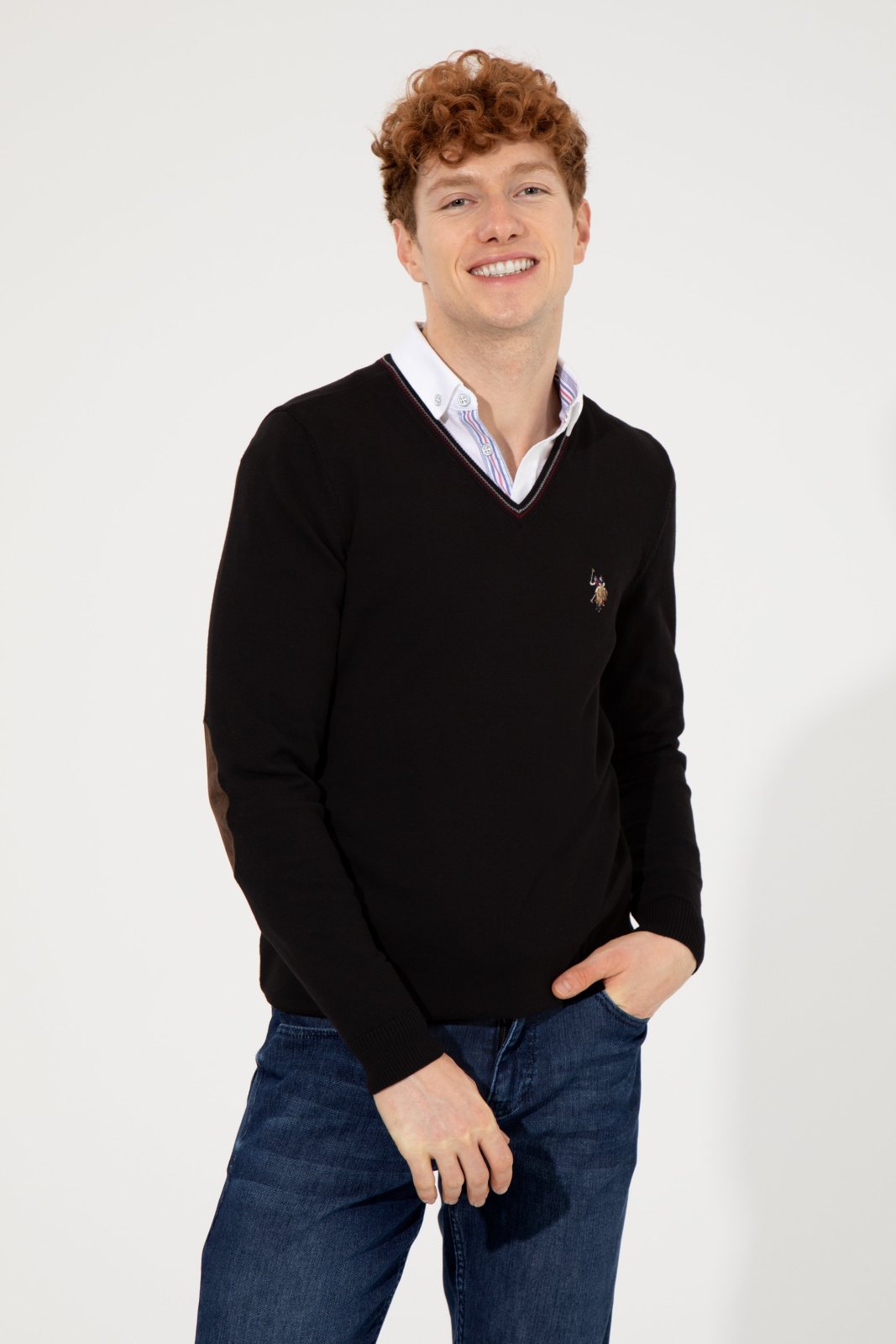 U.S. Polo Assn. 2466897 Мужской свитер