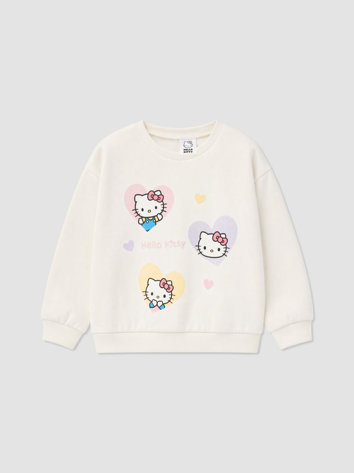 LC Waikiki 7299441 Ecru Sweatshirt