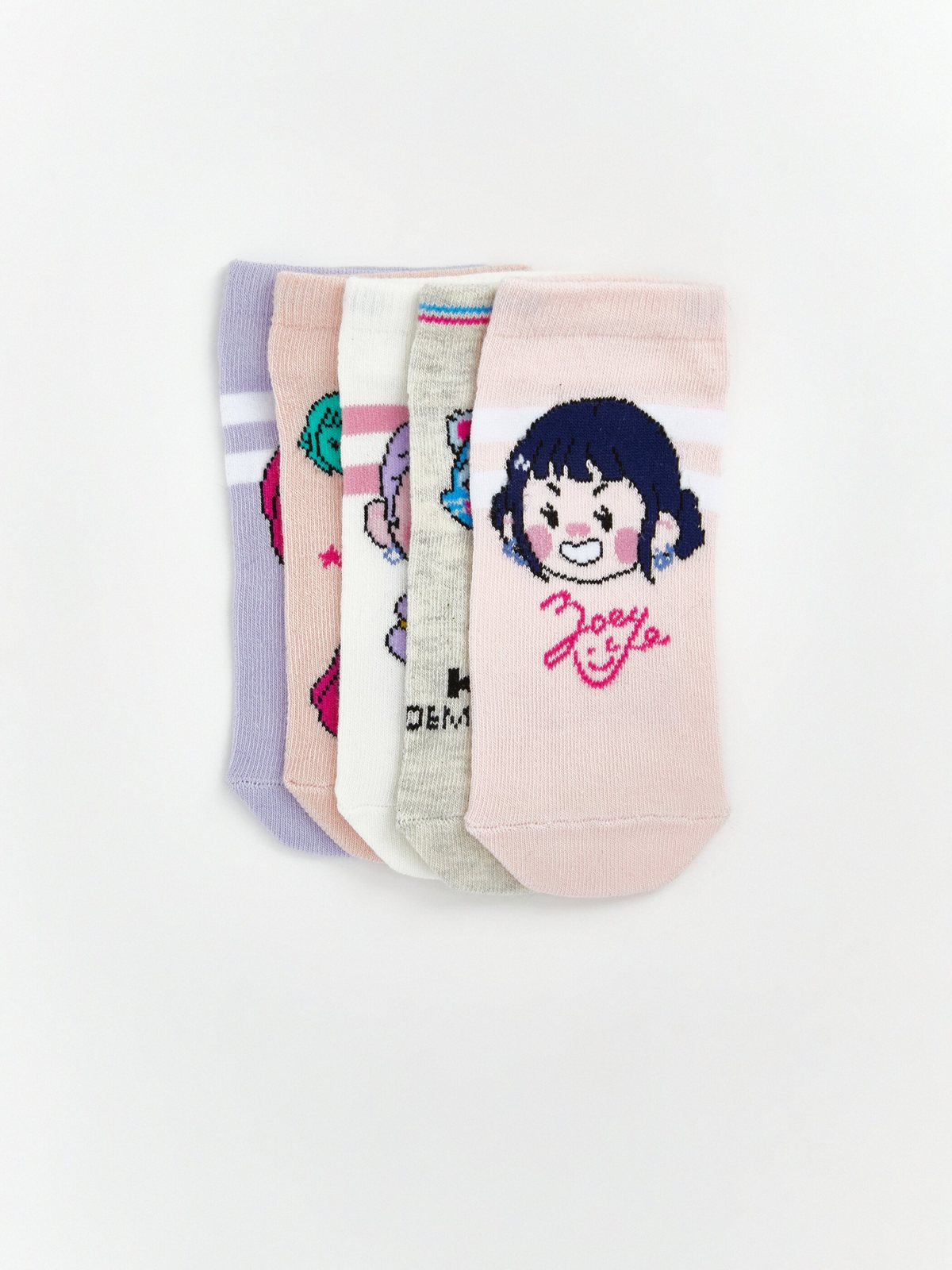 LC Waikiki 6872376 Lila Ankle Socks