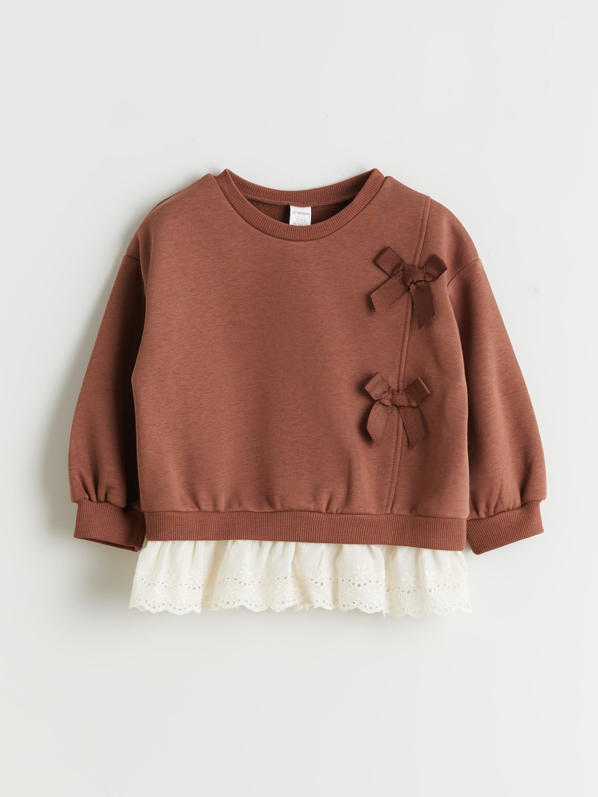 LC Waikiki Brown Children's Sweatshirt, Ages 4–5