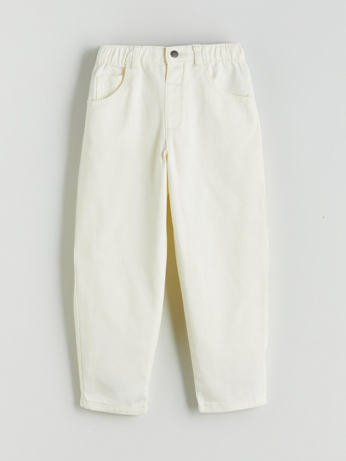 LC Waikiki 5632883 Ecru Trousers