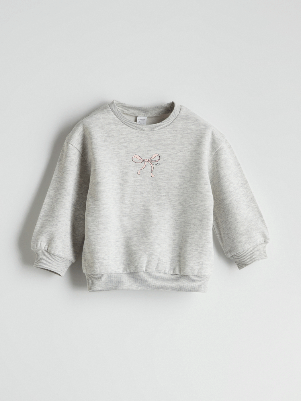LC Waikiki 5627421 Light Grey Melange Sweatshirt