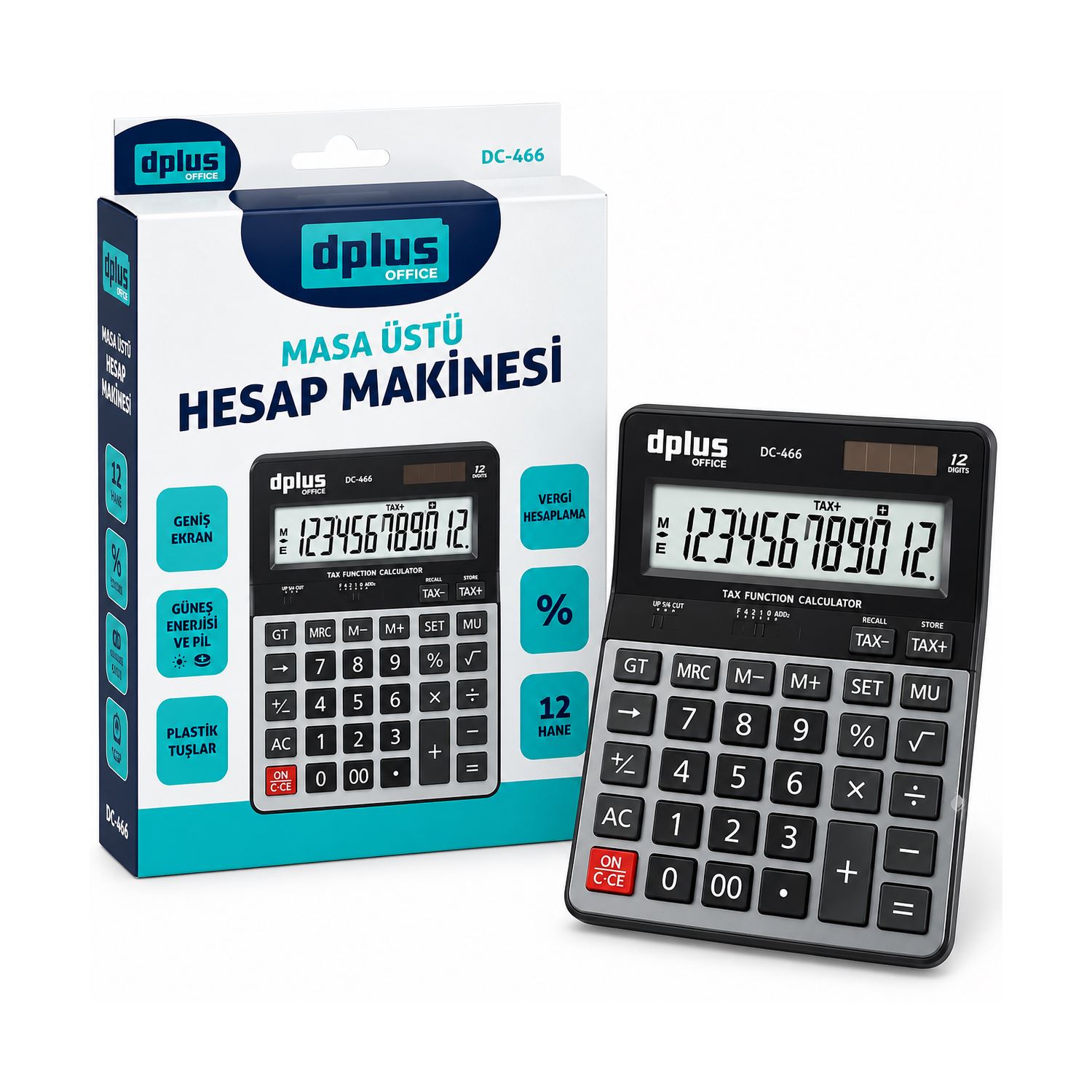 DPLUS Masa Üstü Hesap Makinesi