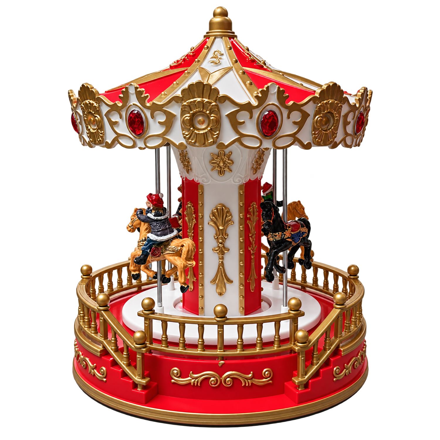 Dplus H533 Christmas Carousel Decoration