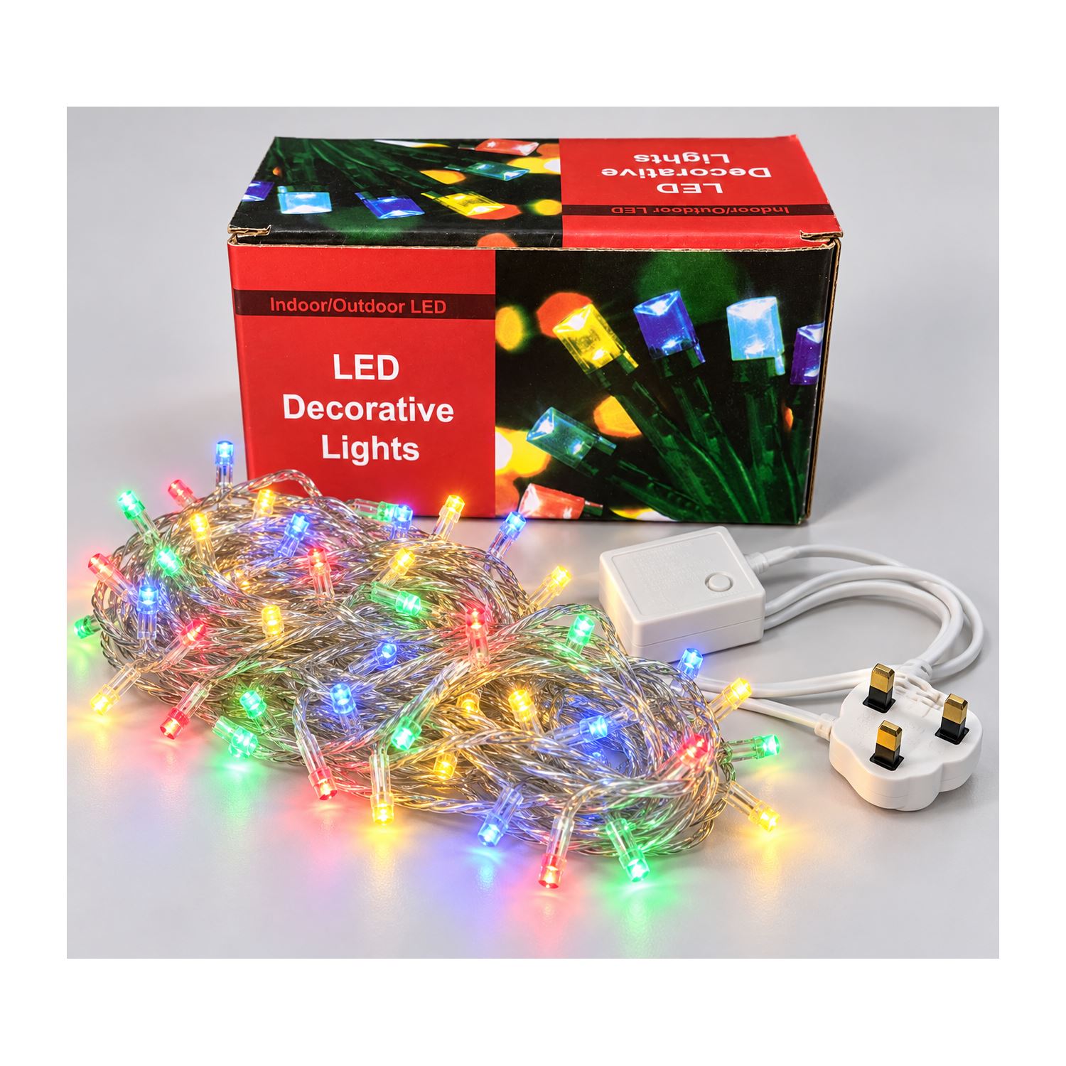 Yılbaşı Ağacı Lambası Beyaz 140 Ledli