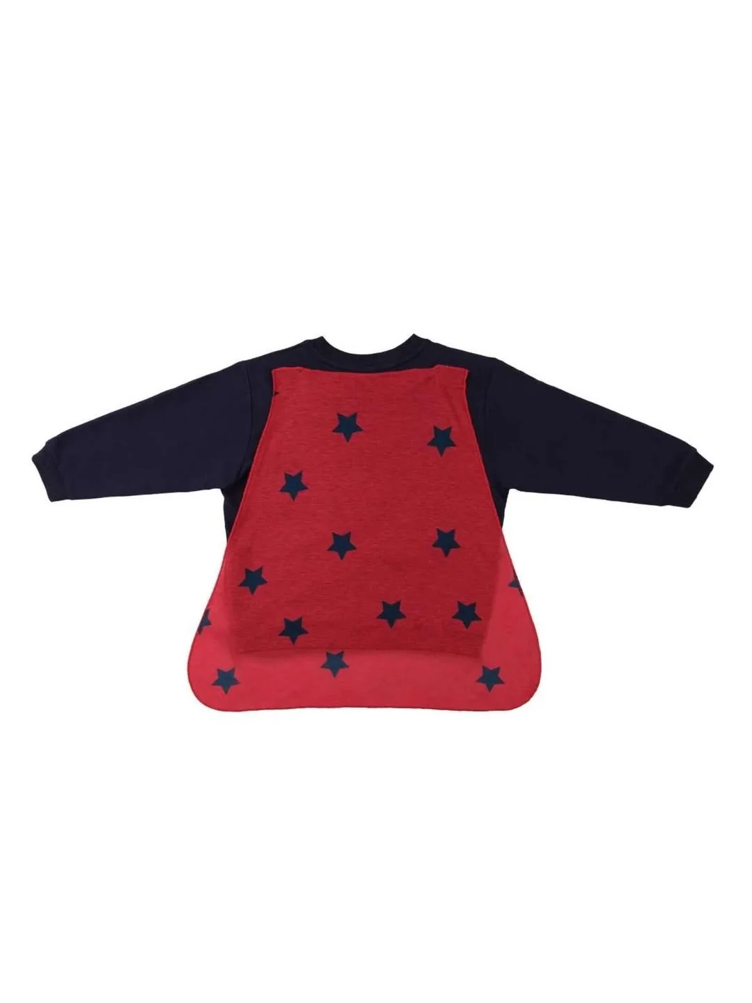 Pelerin Detaylı Sweatshirt - Gece Mavisi