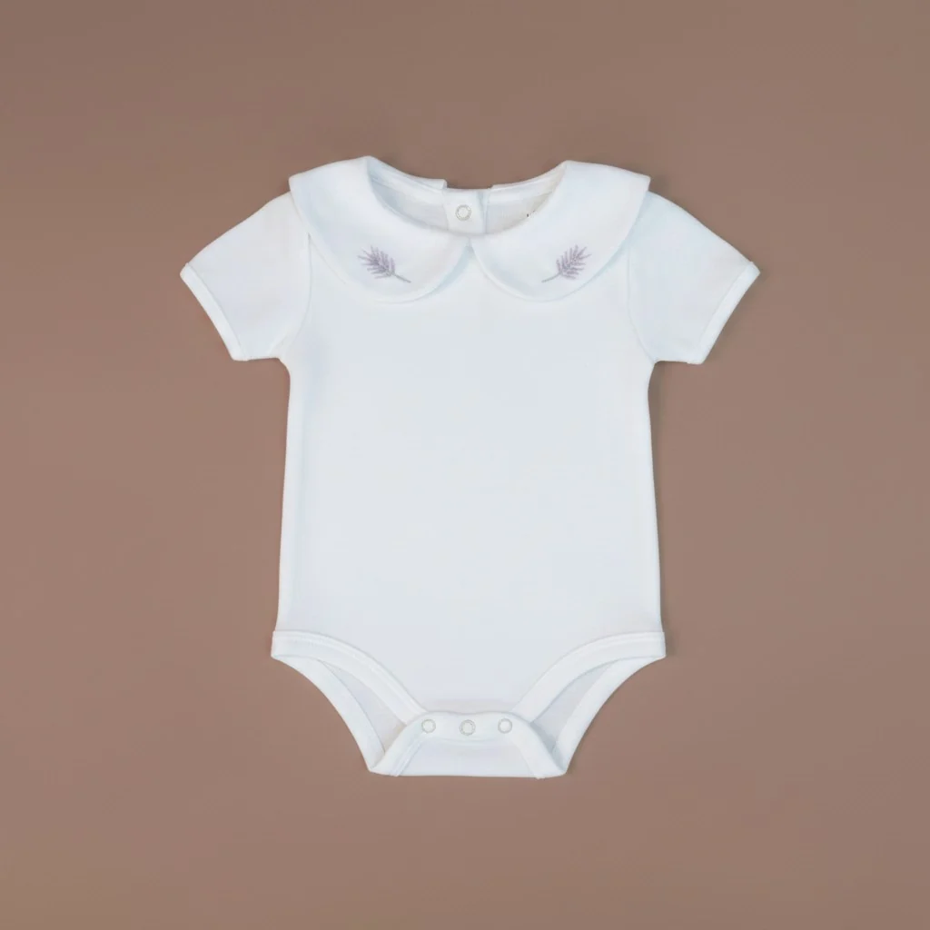 Bloom Lavanda El Nakışlı Body