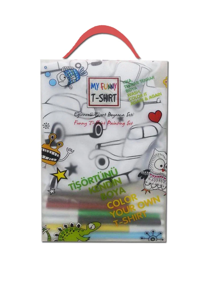 Akademi Çocuk My Funny T-Shirt Cars Size 2