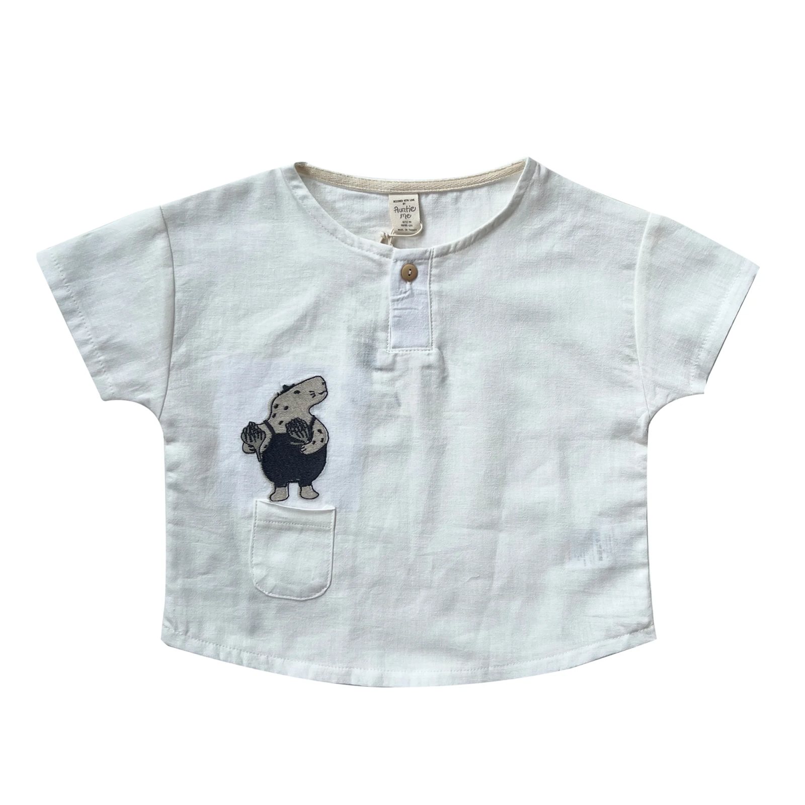 Organic Undyed Rhino Gömlek