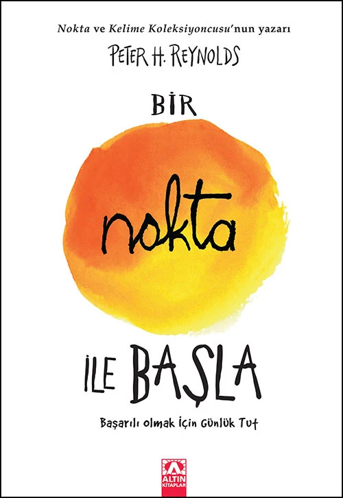 Altın Çocuk Bir Nokta ile Başla Günlük Tutma Kitabı 160 Sayfa