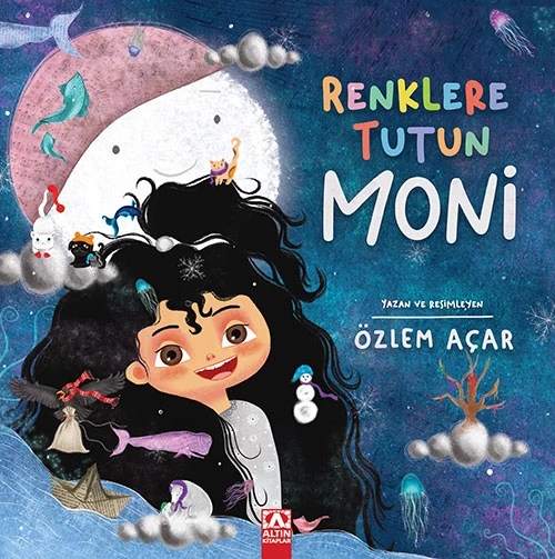 Altın Çocuk Renklere Tutun Moni Çocuk Kitabı 48 Sayfa