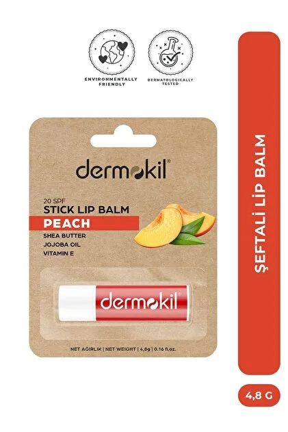 Dermokil Peach Lip Balm