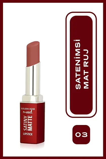 GR Moods Sheer Bright помада No: 103 Coral Red